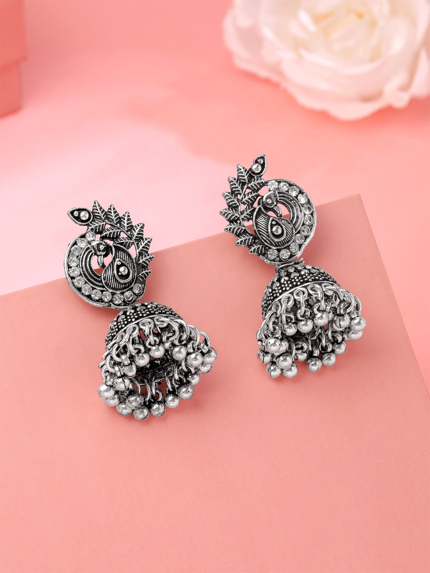 Yellow Chimes jhumka earrings - perfect for everyday wear