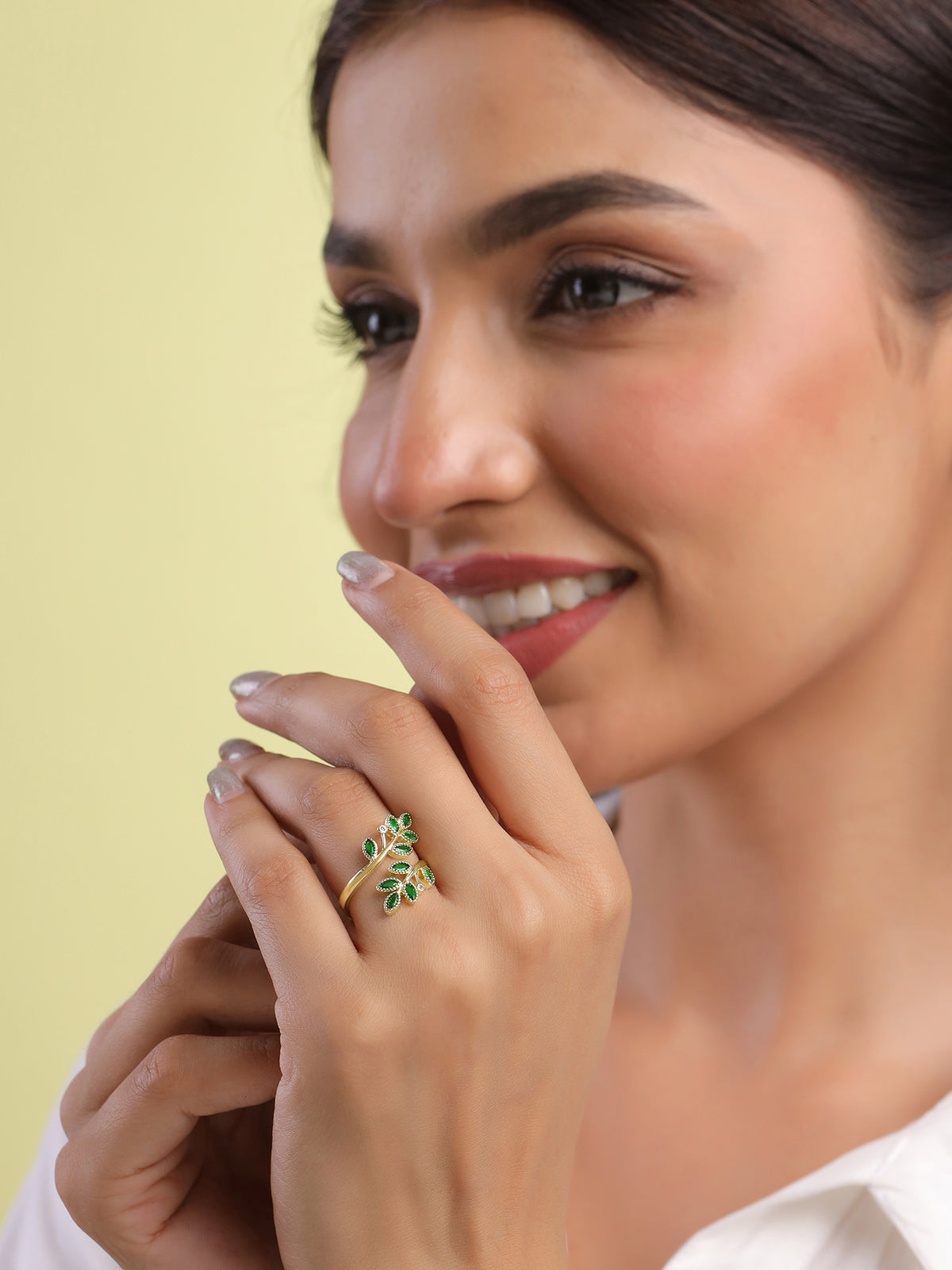 Yellow Chimes Adjustable Ring - Perfect for gifts