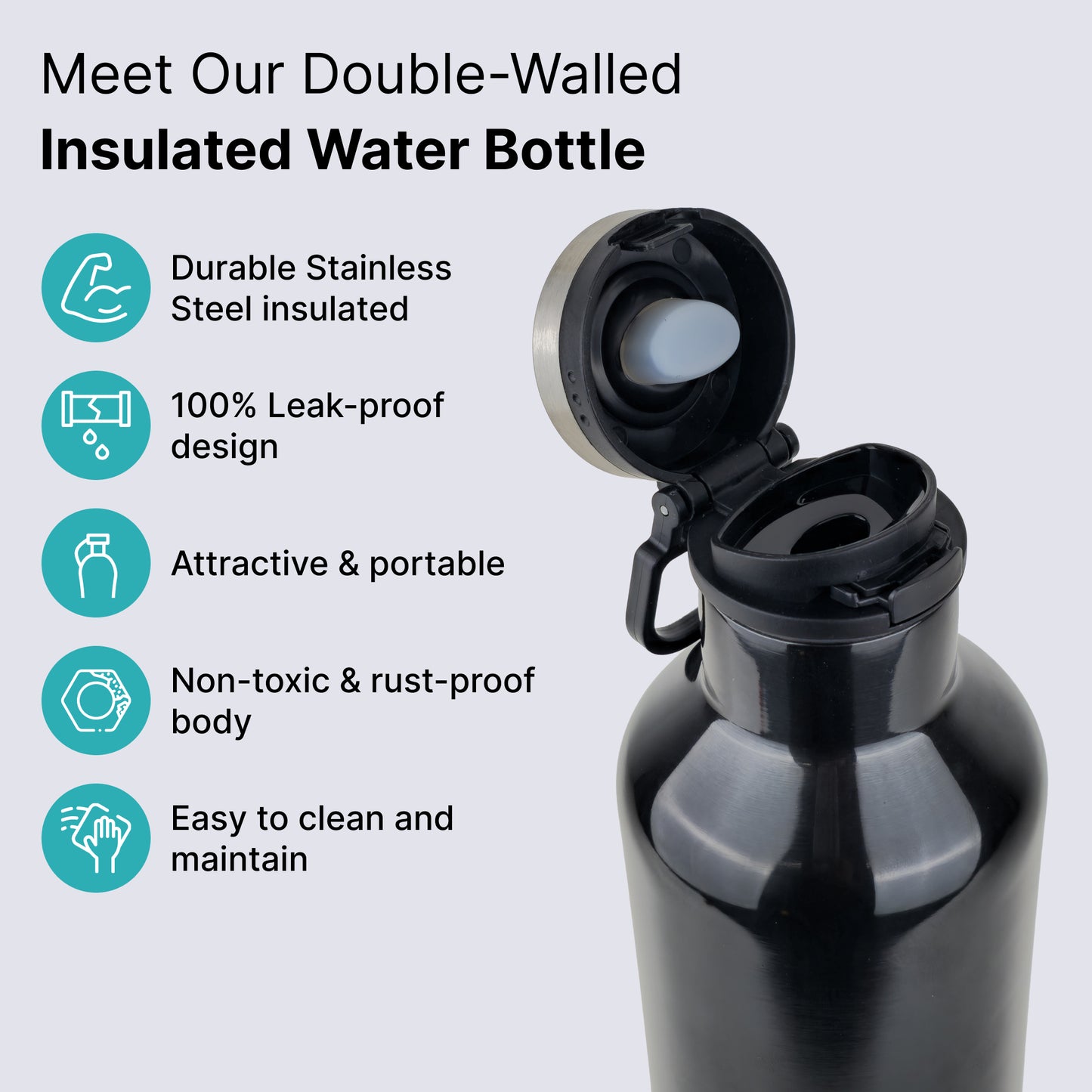 The Better Home insulated water bottle - stylish design