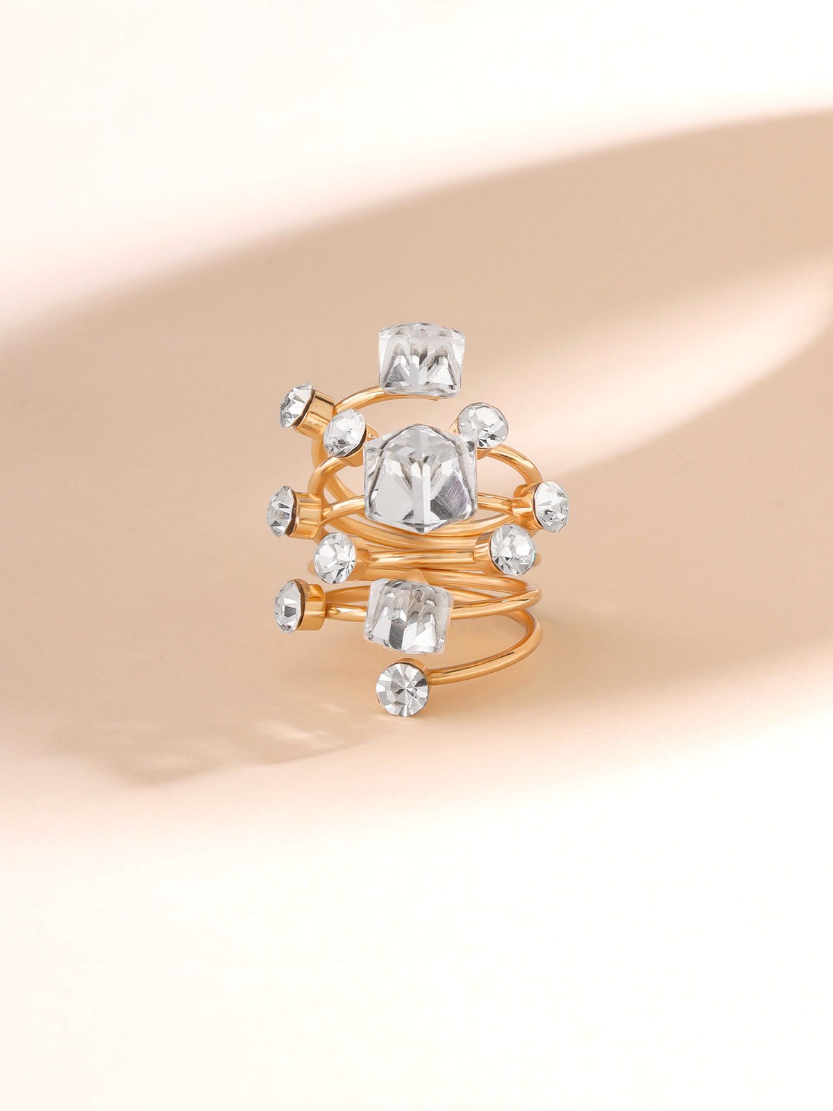 Yellow Chimes women's hand ring - Versatile fashion piece