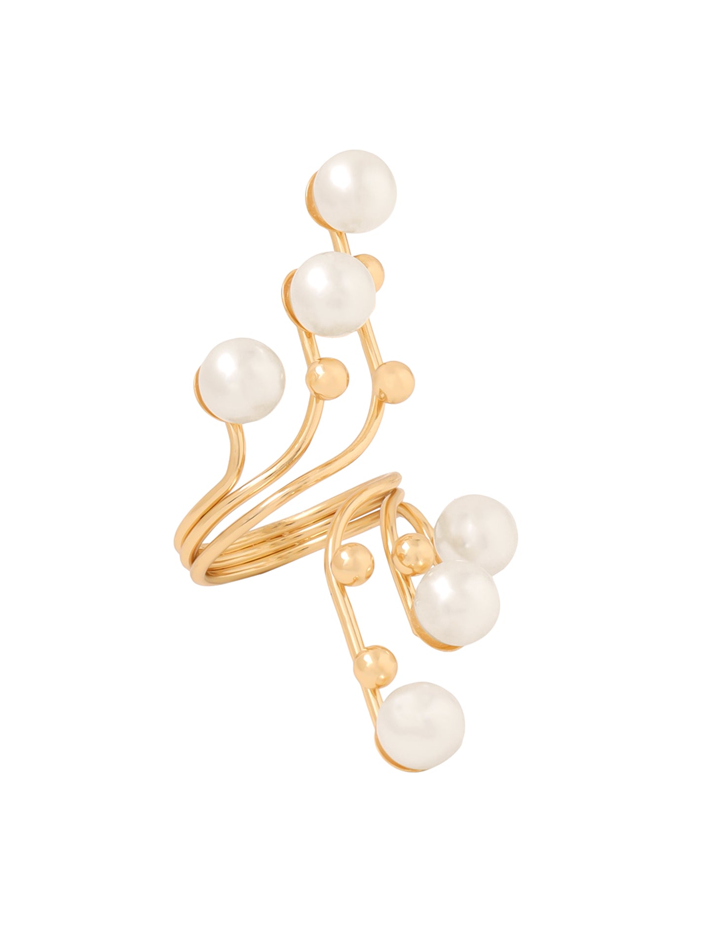 Yellow Chimes Elegant Gold Ring - Affordable Luxury for Women