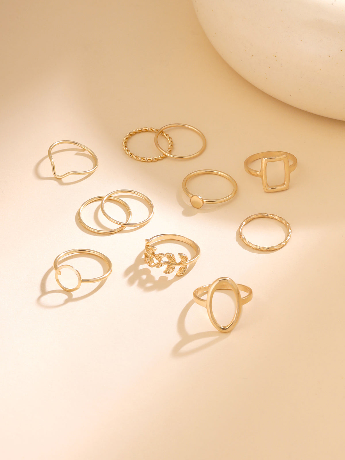 Yellow Chimes stackable rings - Enhance your jewelry collection