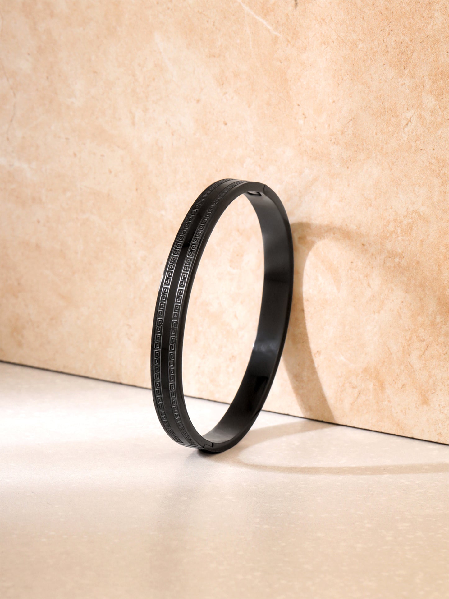 Yellow Chimes stainless steel kada - versatile accessory