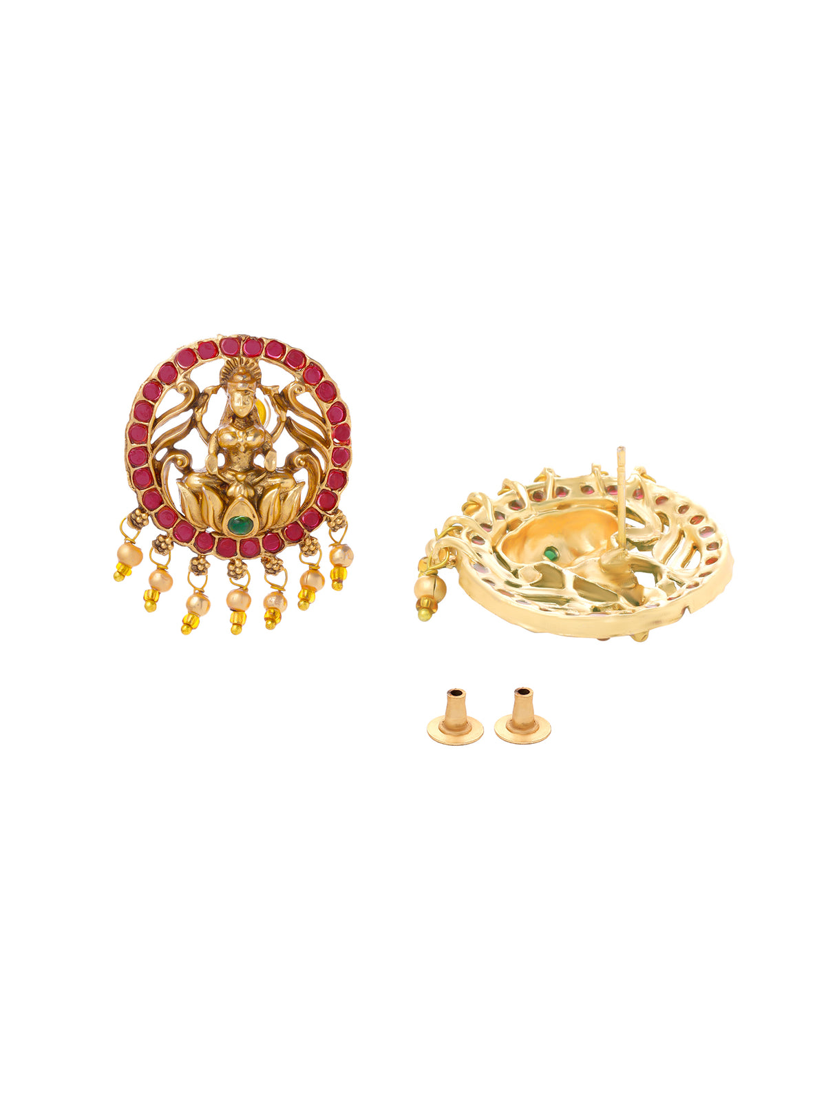 Yellow Chimes gold-plated choker set - traditional wear