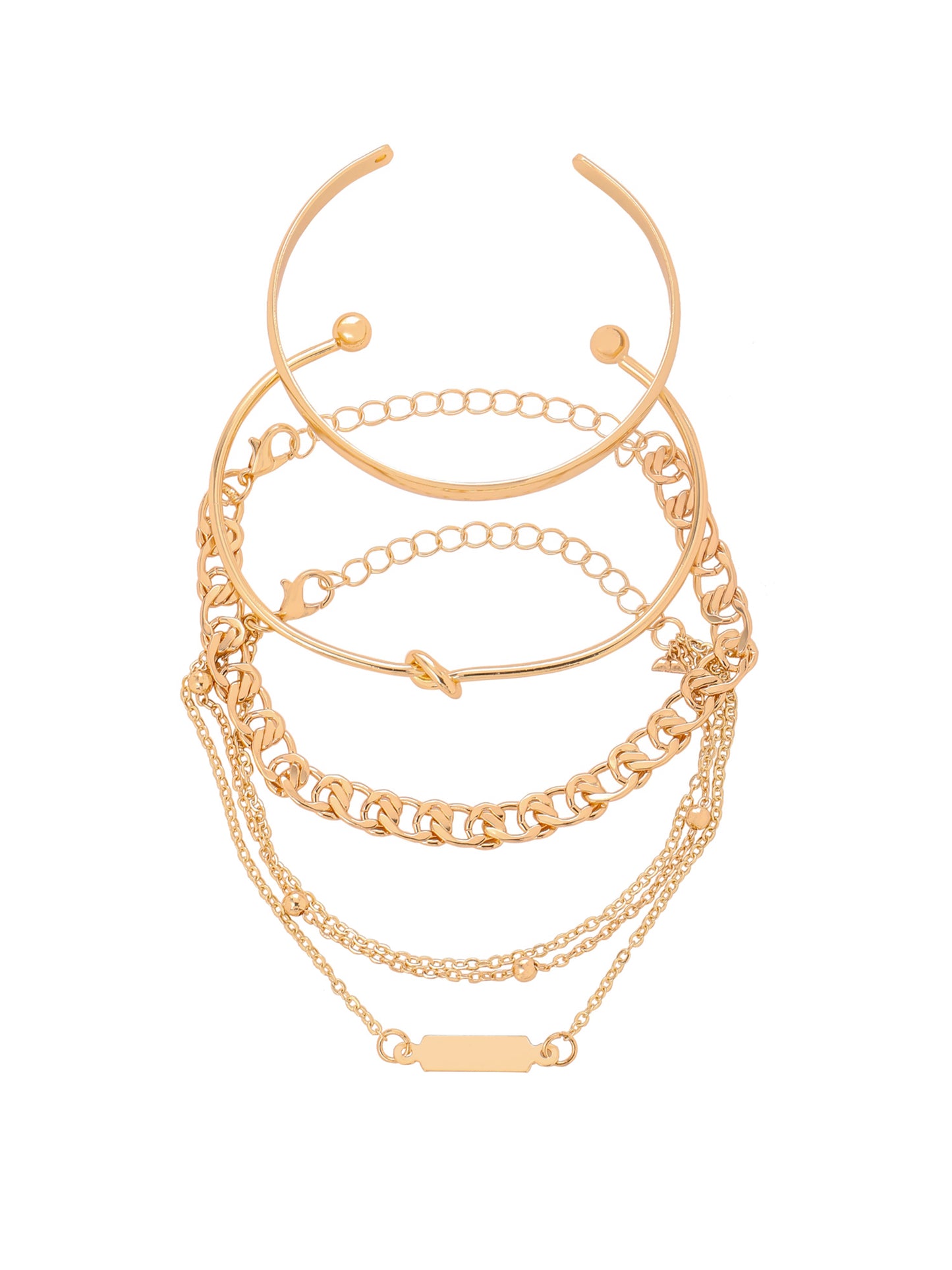 Yellow Chimes Gold plated bracelet - beautiful birthday gift