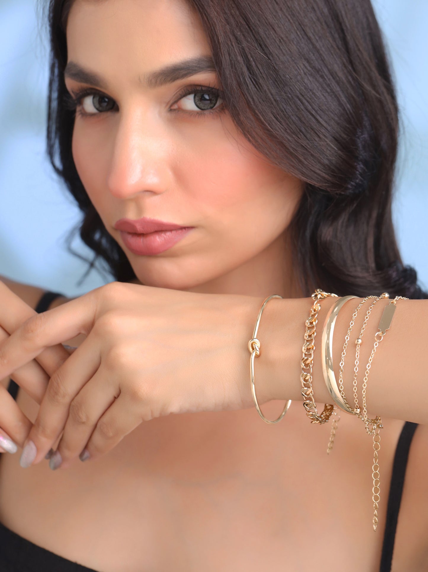 Yellow Chimes gold bracelets - beautiful stylish piece for women