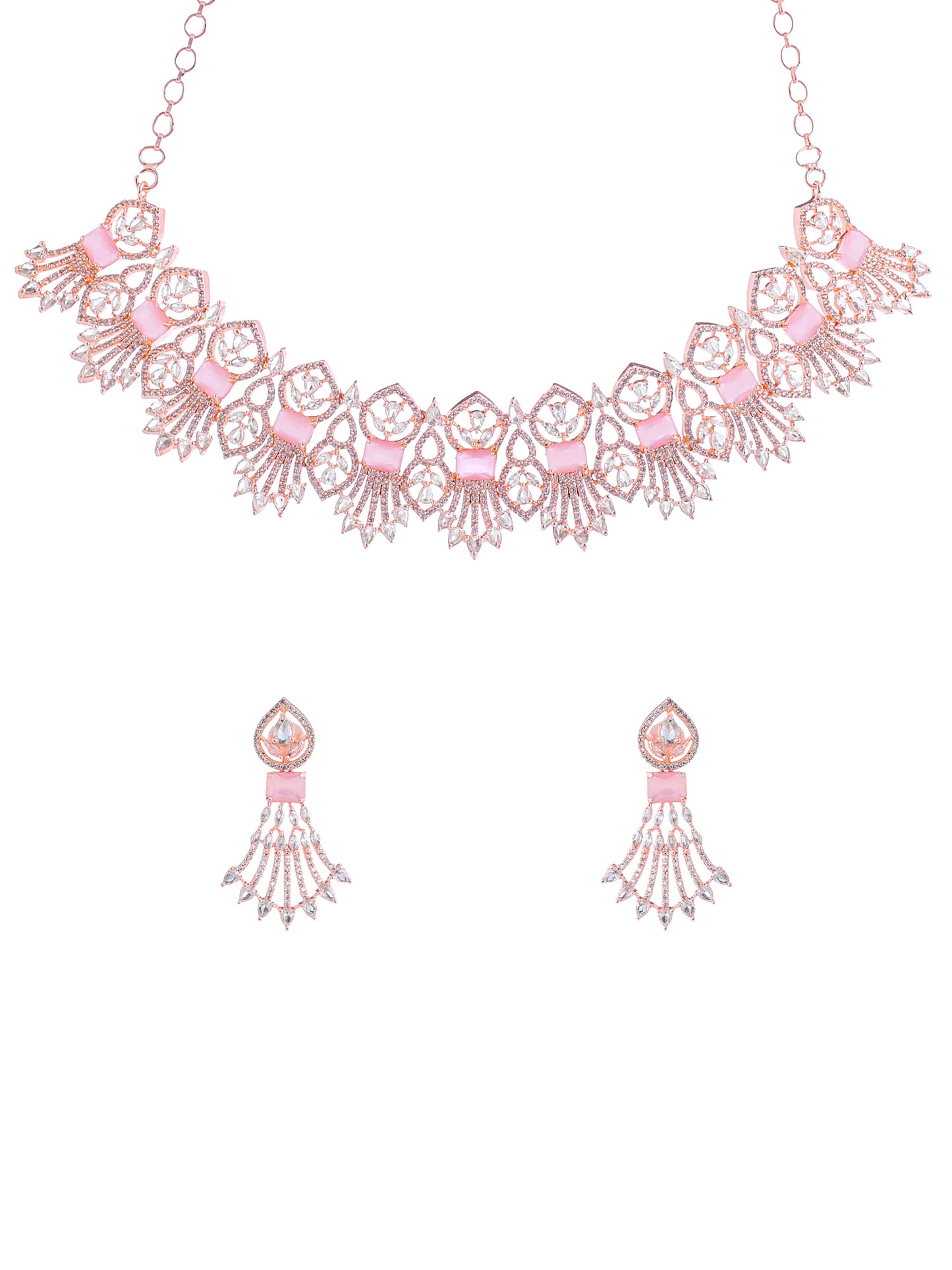 Yellow Chimes Necklace Set - Elegant packaging for gifting