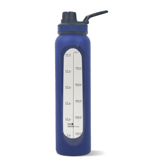 The Better Home borosilicate glass water bottle - eco-friendly option