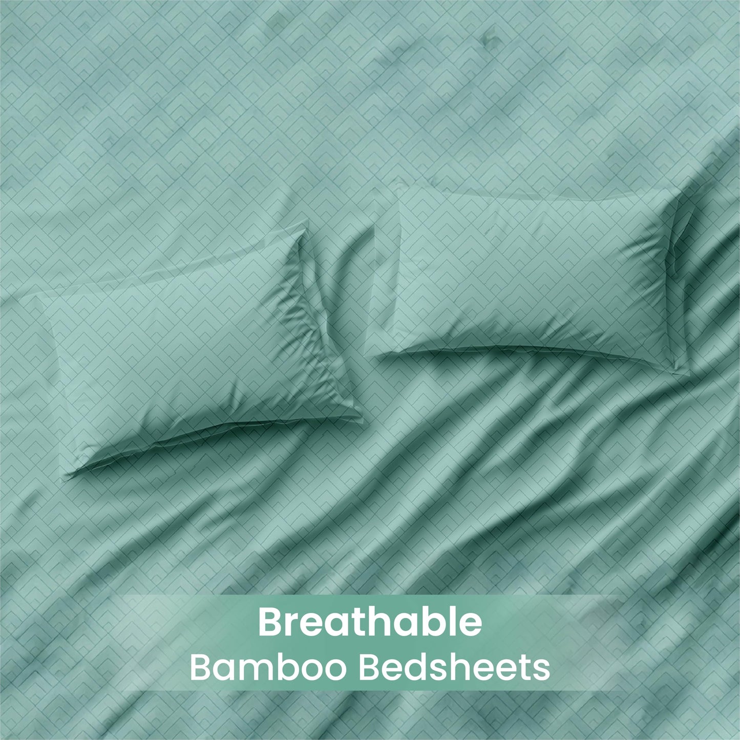 Mush bamboo bedsheet - Includes two pillow covers