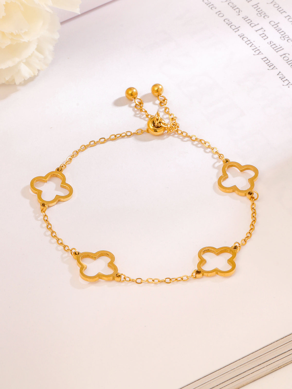 Yellow Chimes women's anklet - affordable luxury