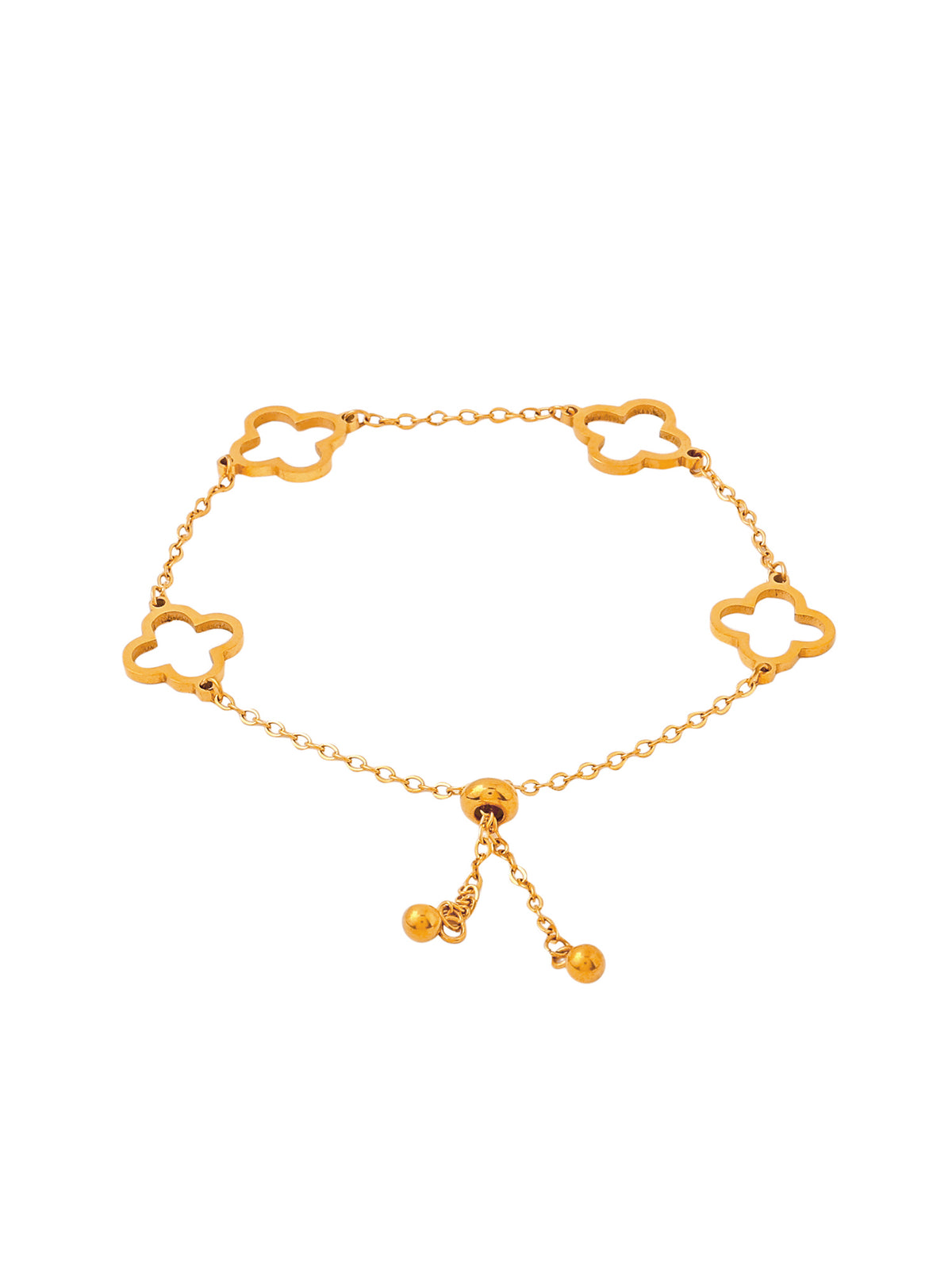 Yellow Chimes minimalist anklet - ideal for festivals