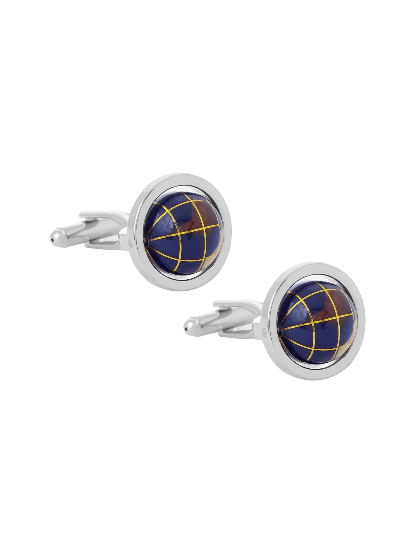 Yellow Chimes cufflinks for men - birthday present idea