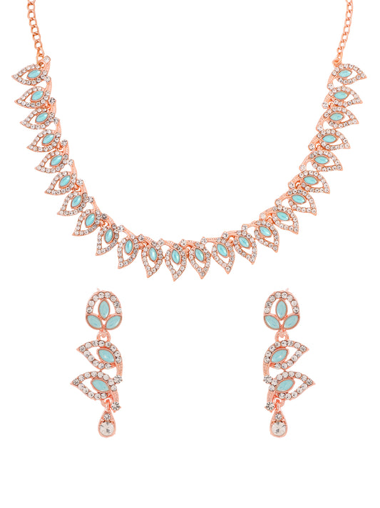 Yellow Chimes crystal necklace - sparkle and sophistication