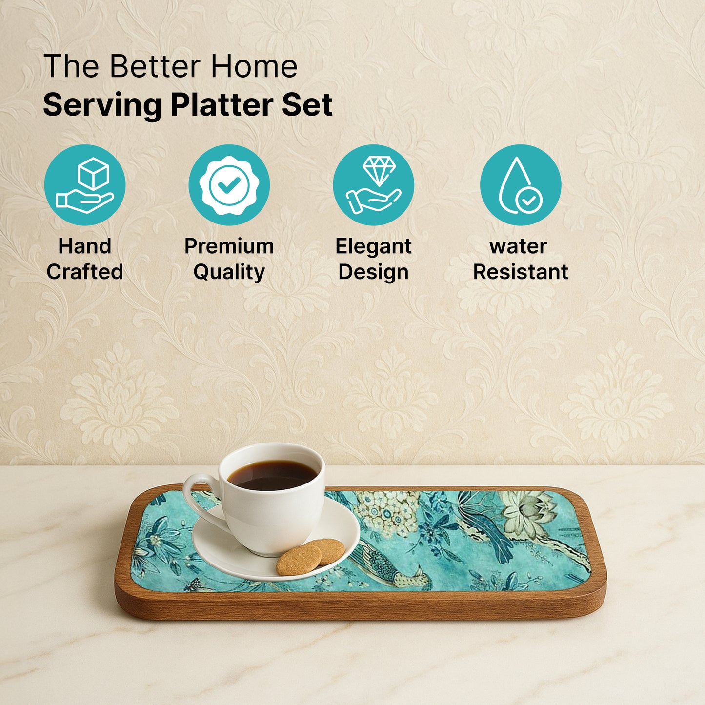 The Better Home Meena Art tray - unique gift option