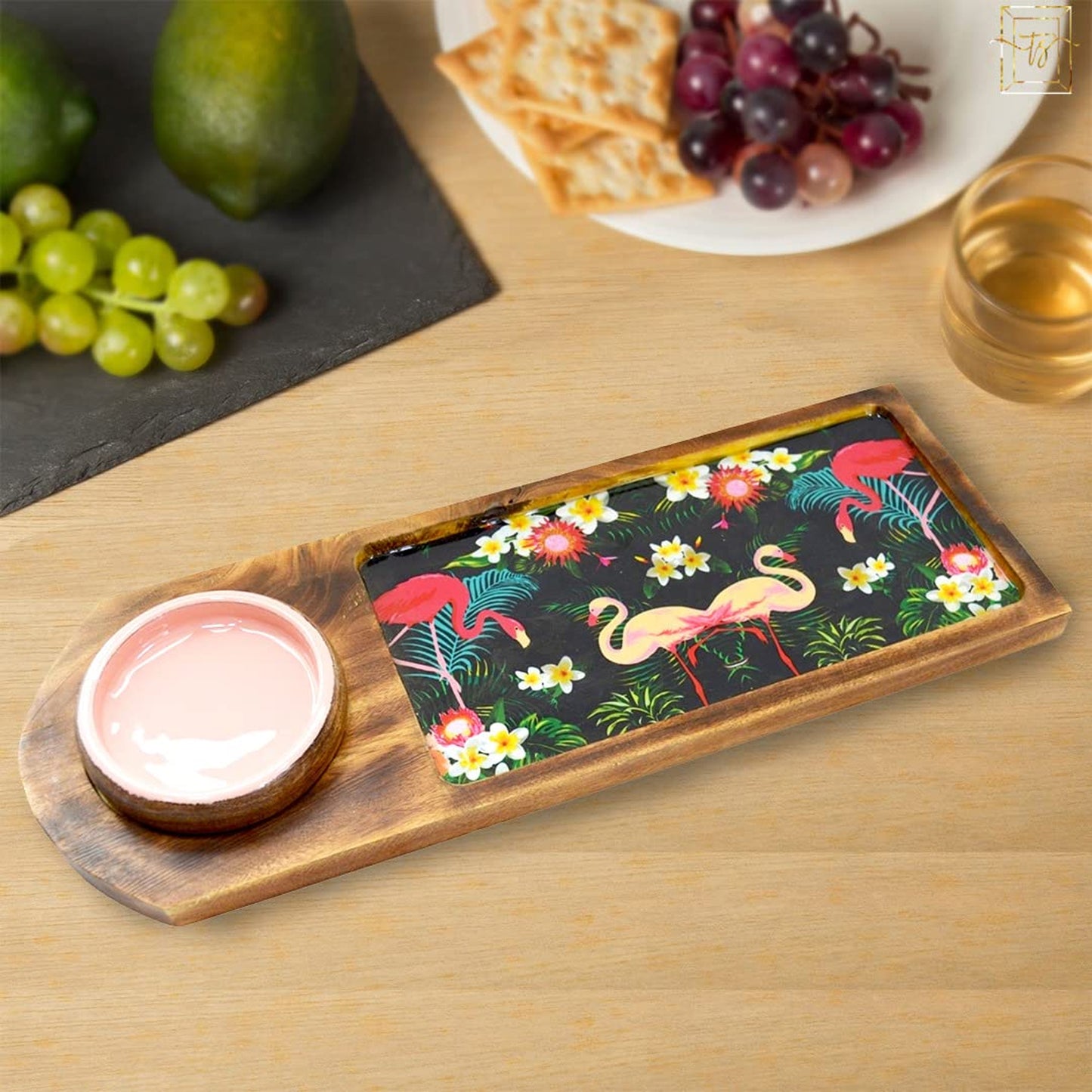 The Better Home decorative tray - festive gathering