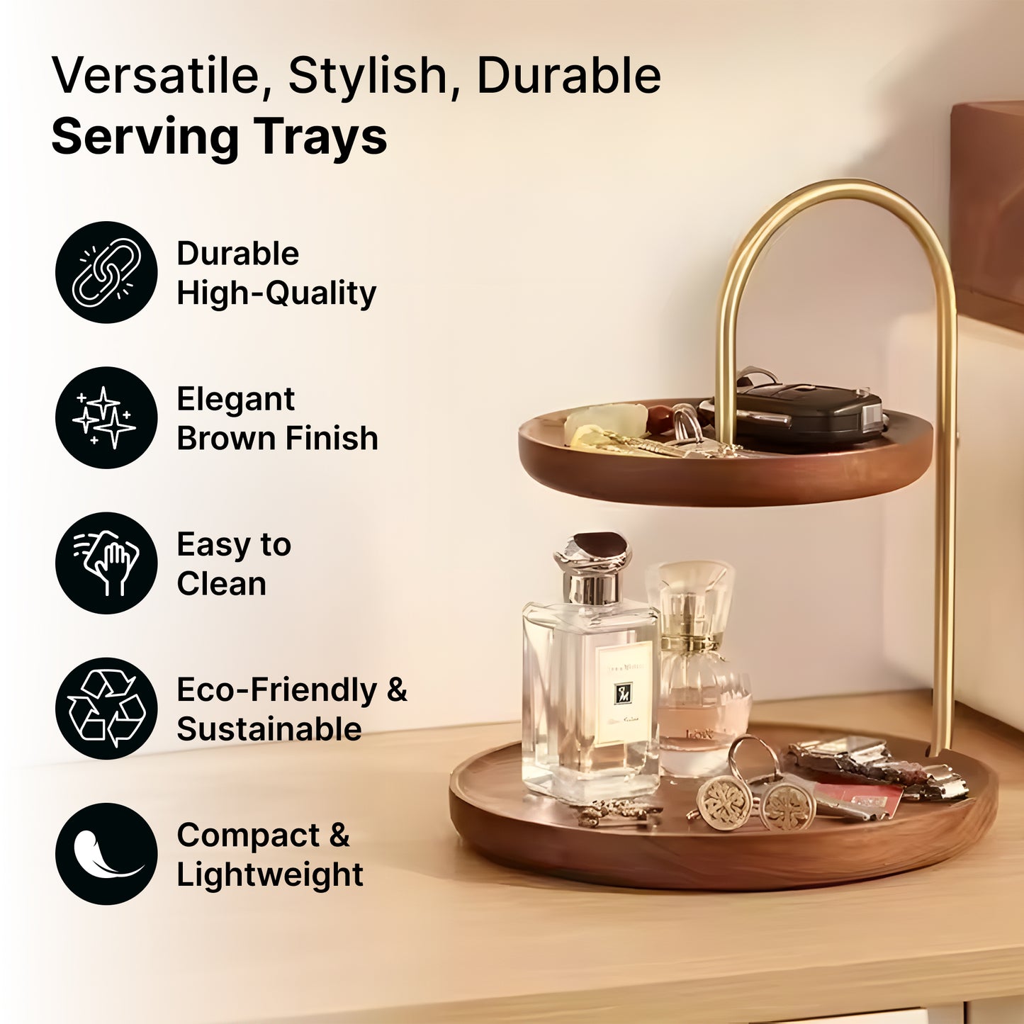 The Better Home serving tray - serving desserts and snacks