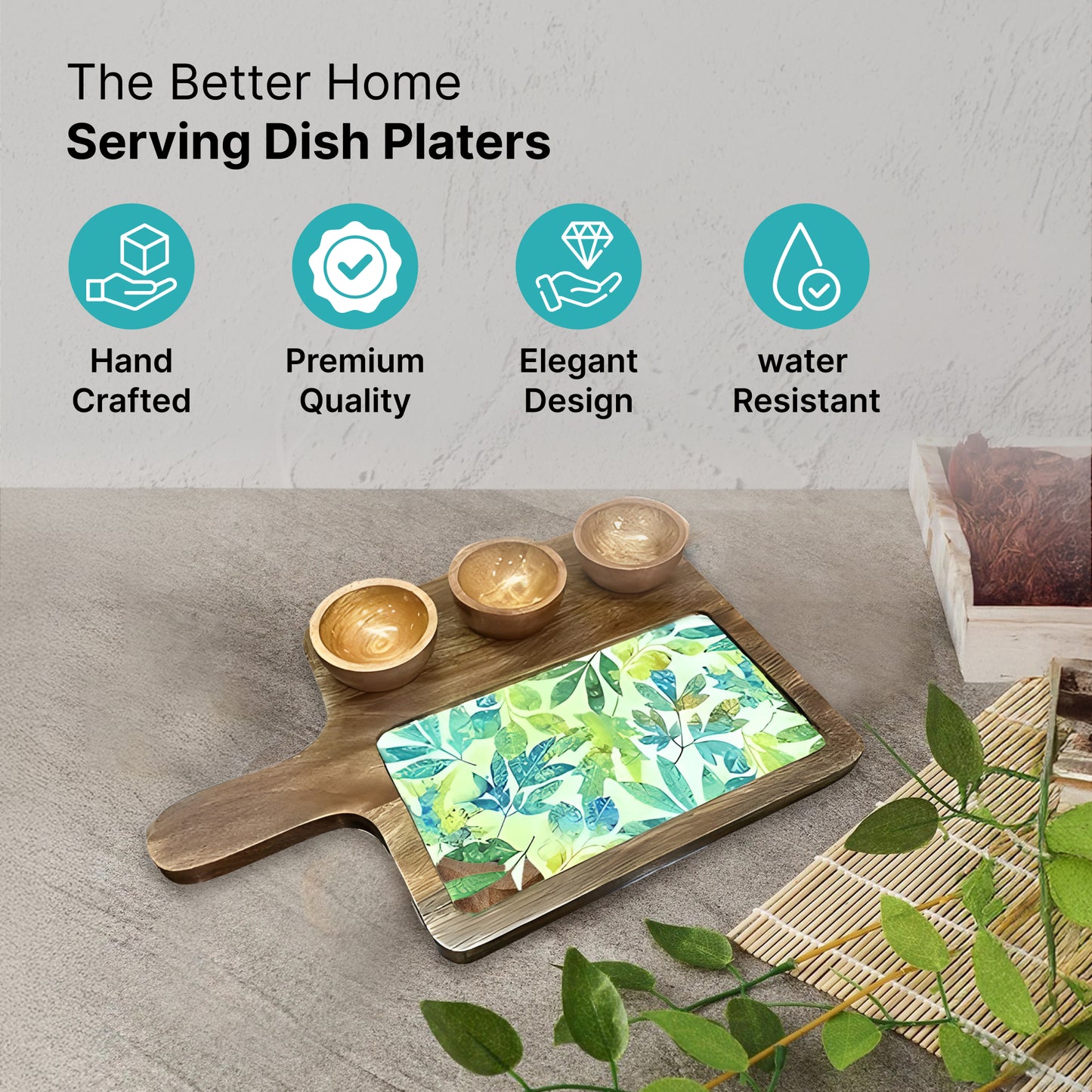 The Better Home Meena Art tray - Great gift for friends and family
