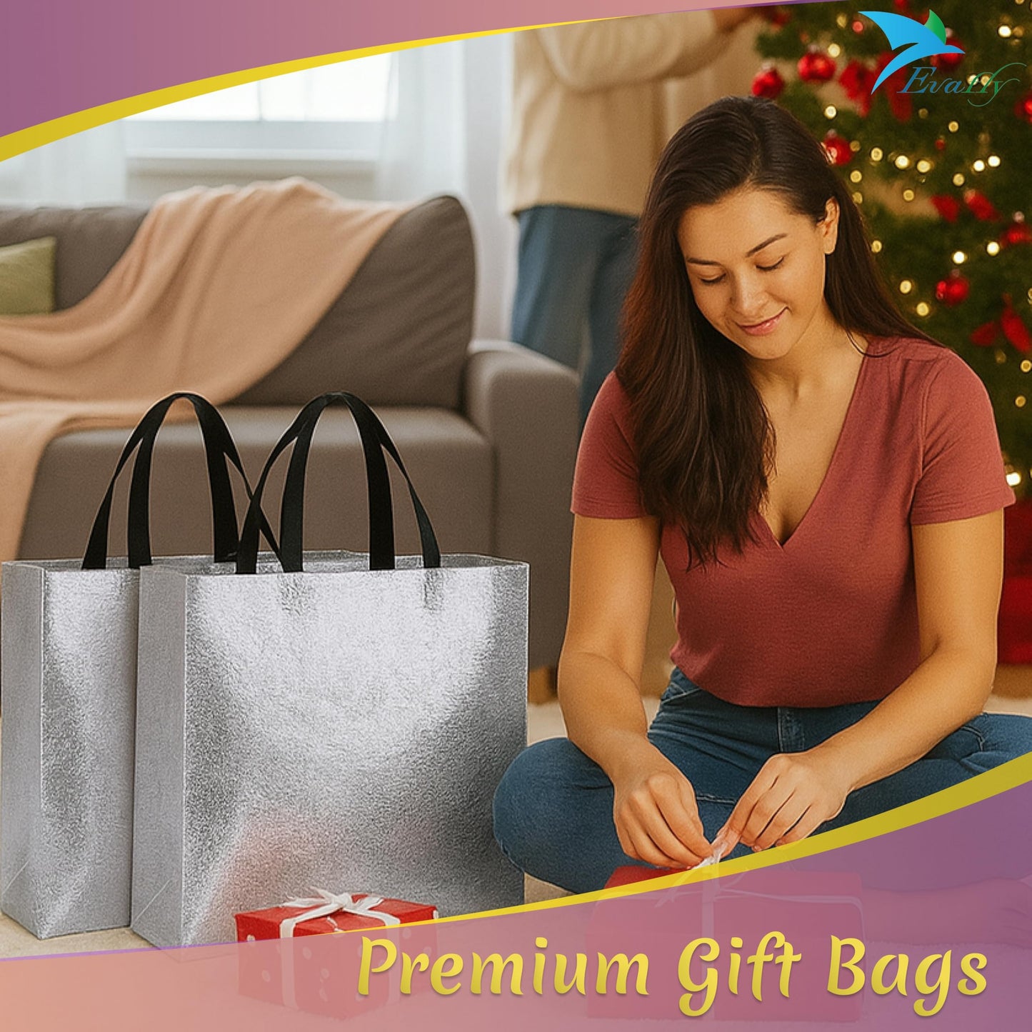 Evafly gift bags - birthday party decoration