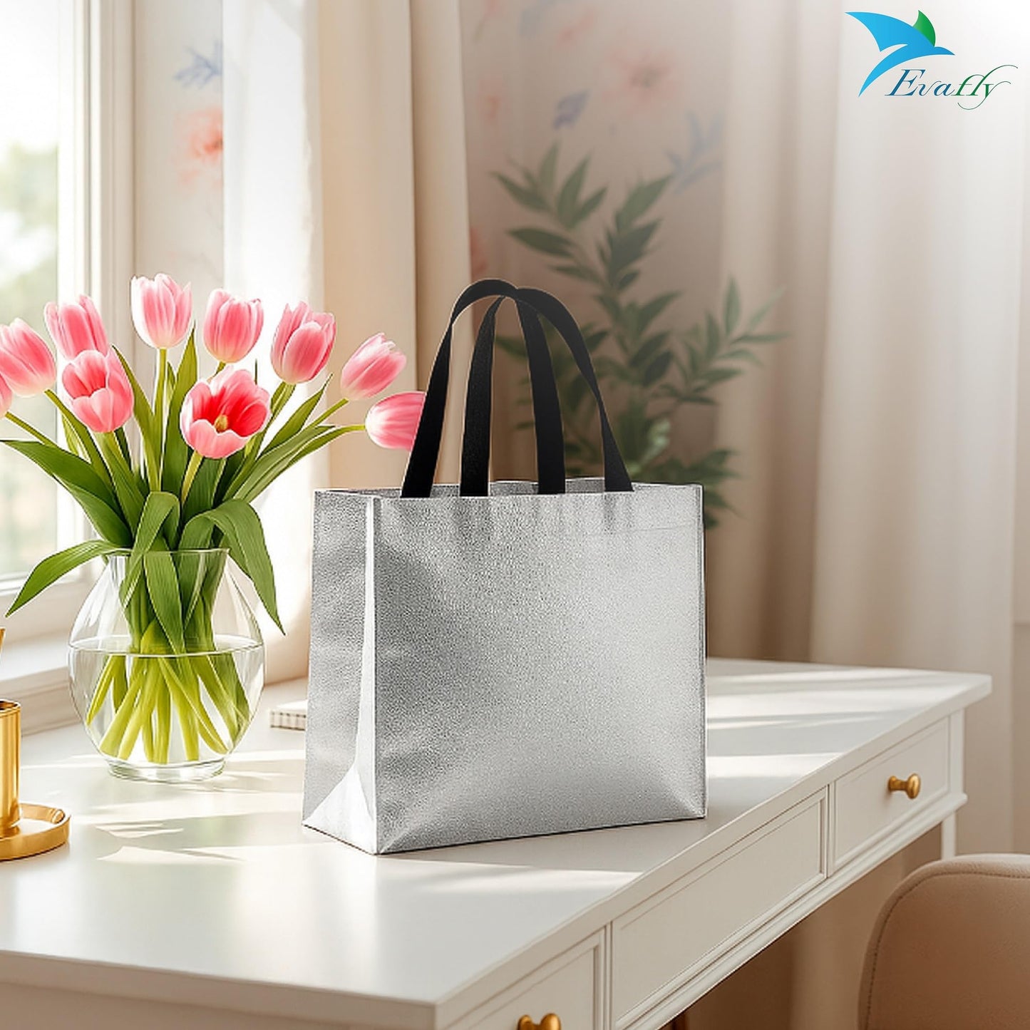 Evafly non-woven gift bag - elegant Haldi ceremony accessory