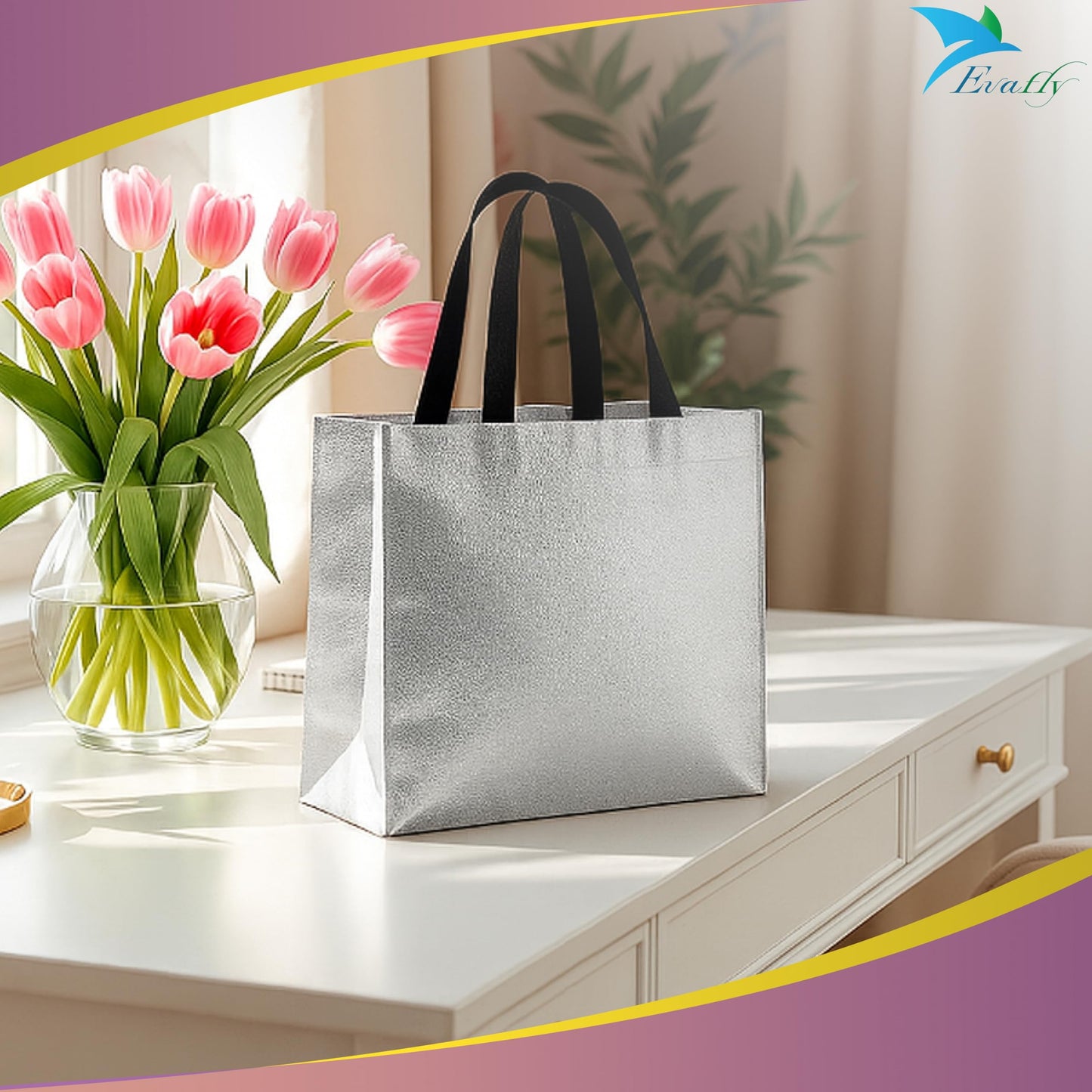 Evafly reusable gift bag - stylish birthday present
