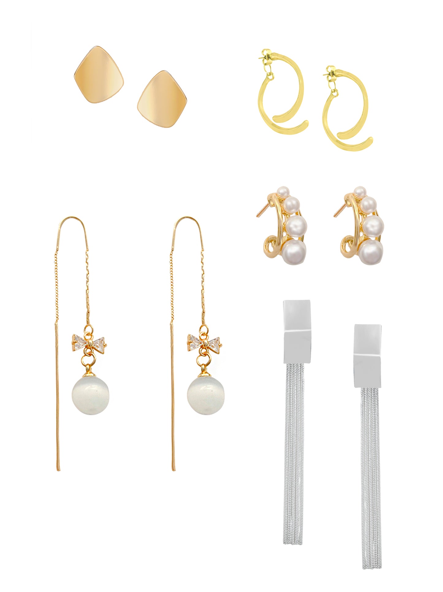 Yellow Chimes long danglers - fashionable accessory for nights out