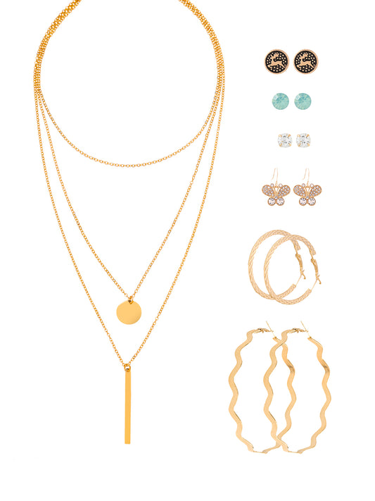 Yellow Chimes jewelry set - perfect for anniversaries