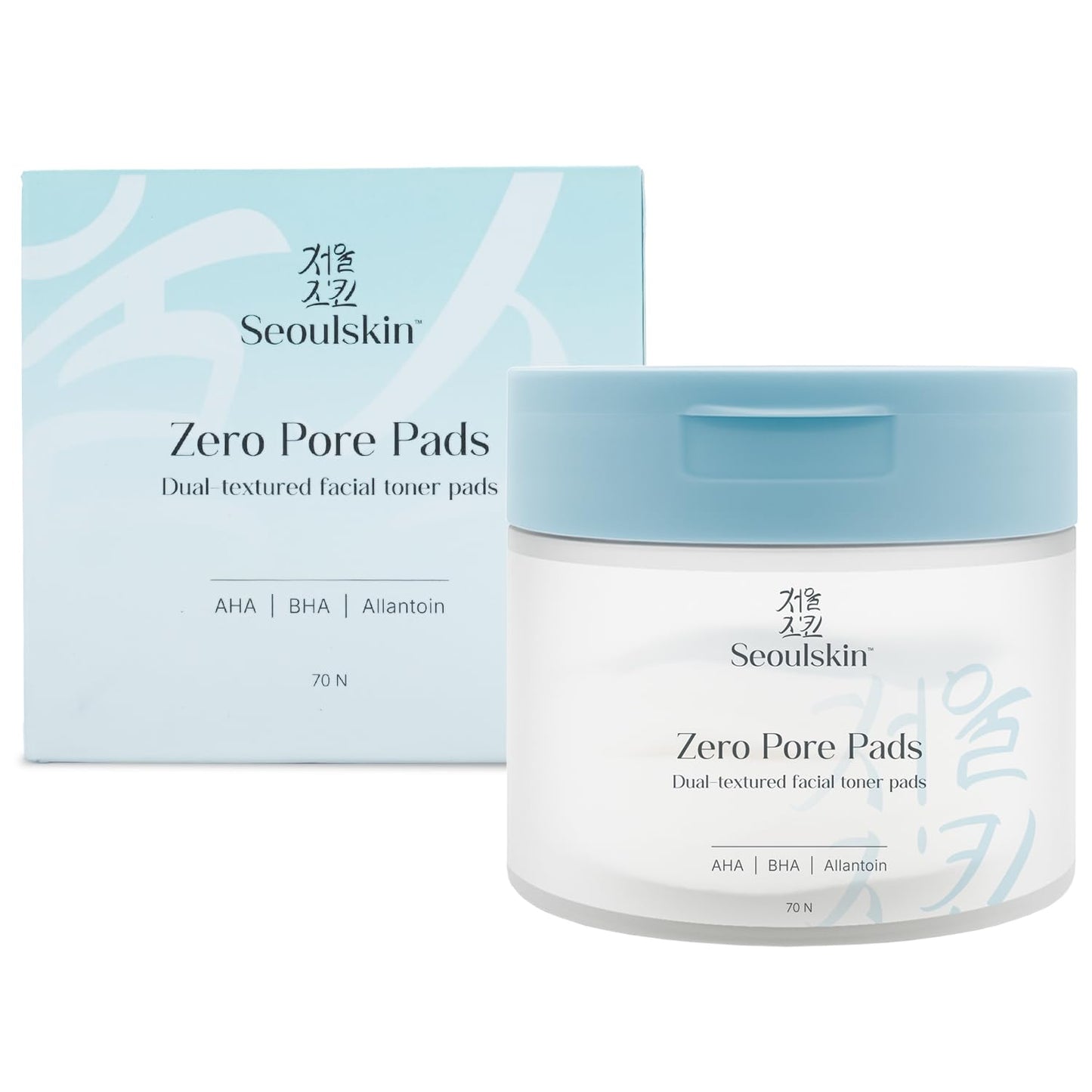 Seoul Skin Zero Pore Pads - Hygienic application with tweezers