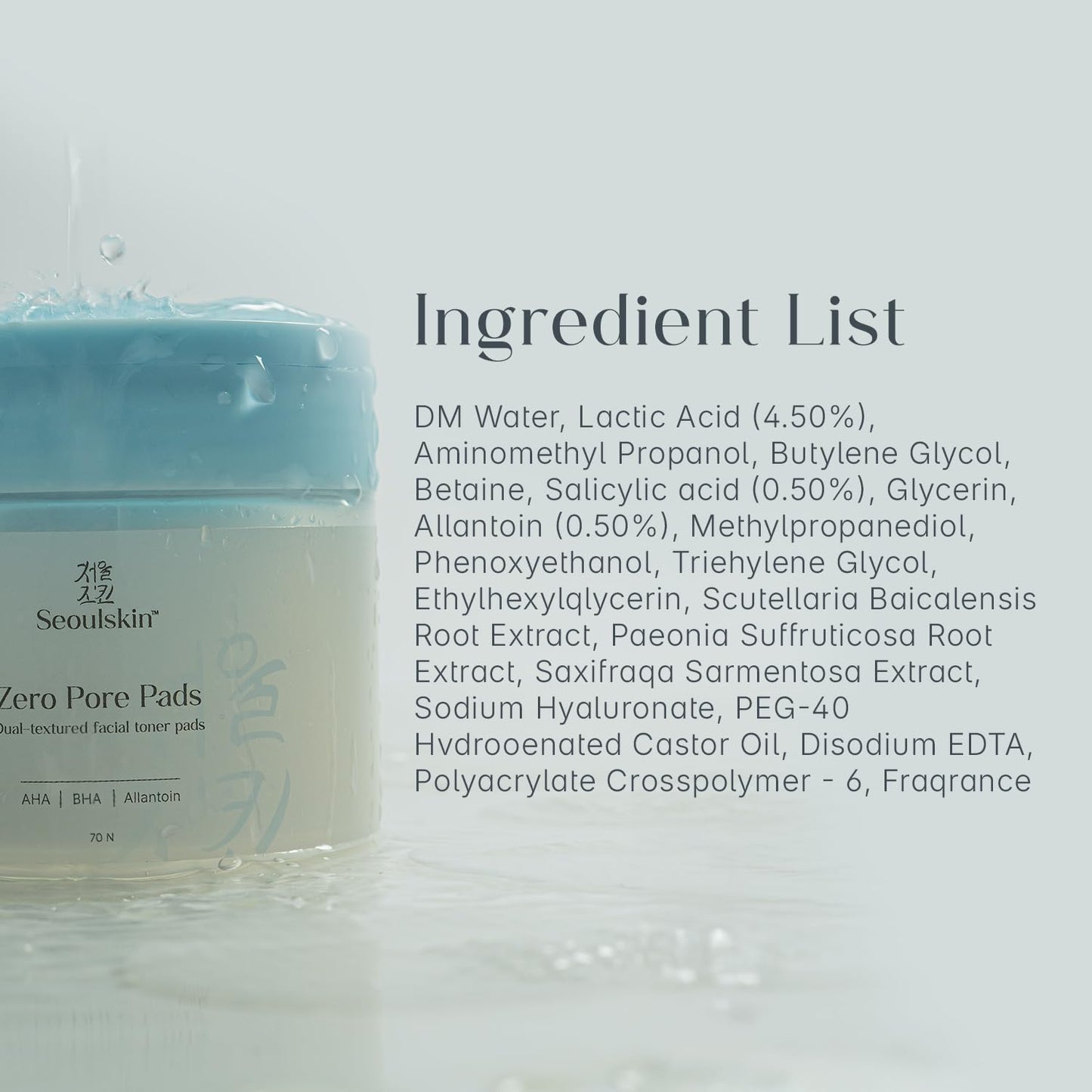 Seoul Skin Zero Pore Pads - Daily skincare routine