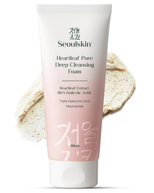 Seoul Skin Heartleaf Cleansing Foam - Unisex face cleanser