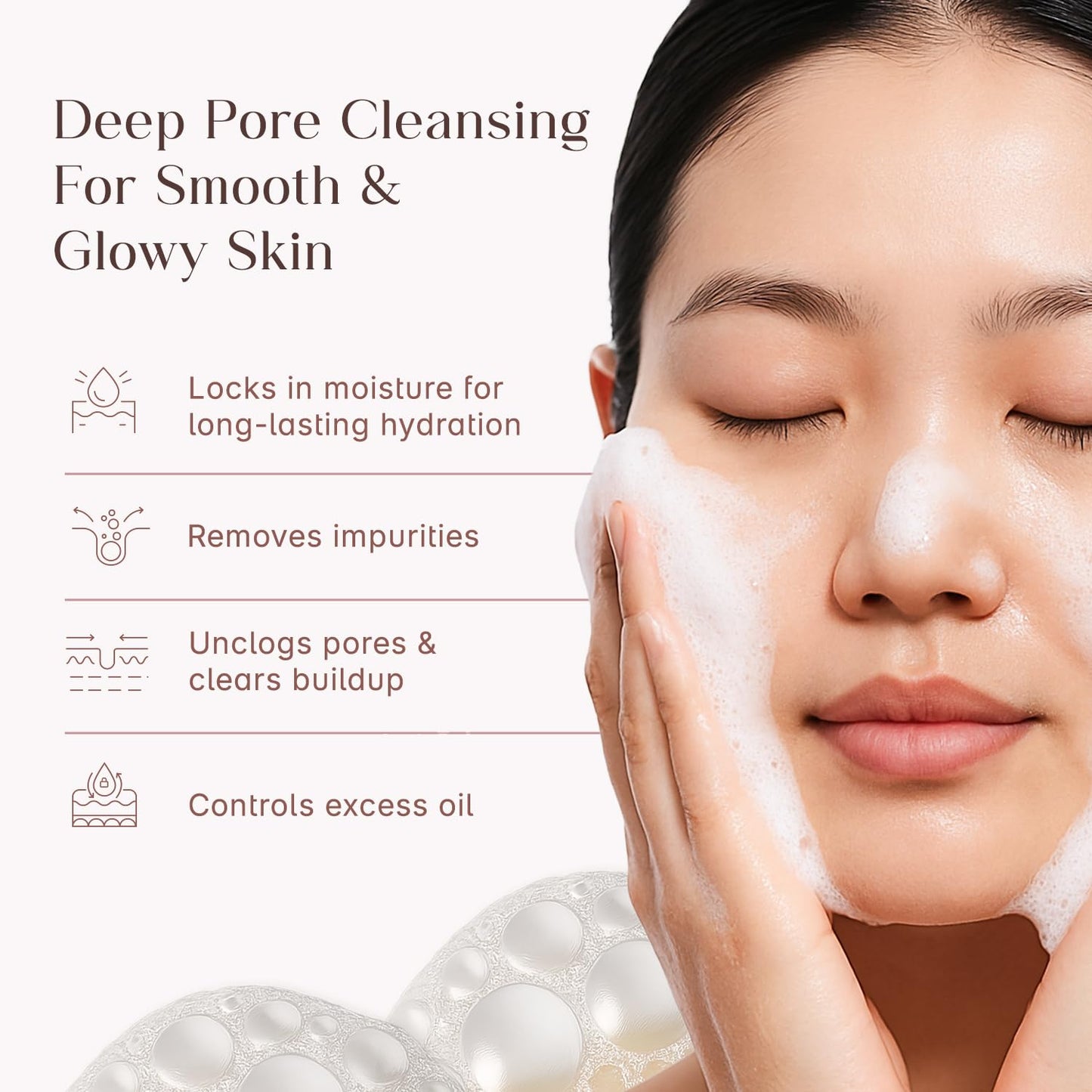 Seoul Skin Heartleaf Cleansing Foam - Hydrating face care