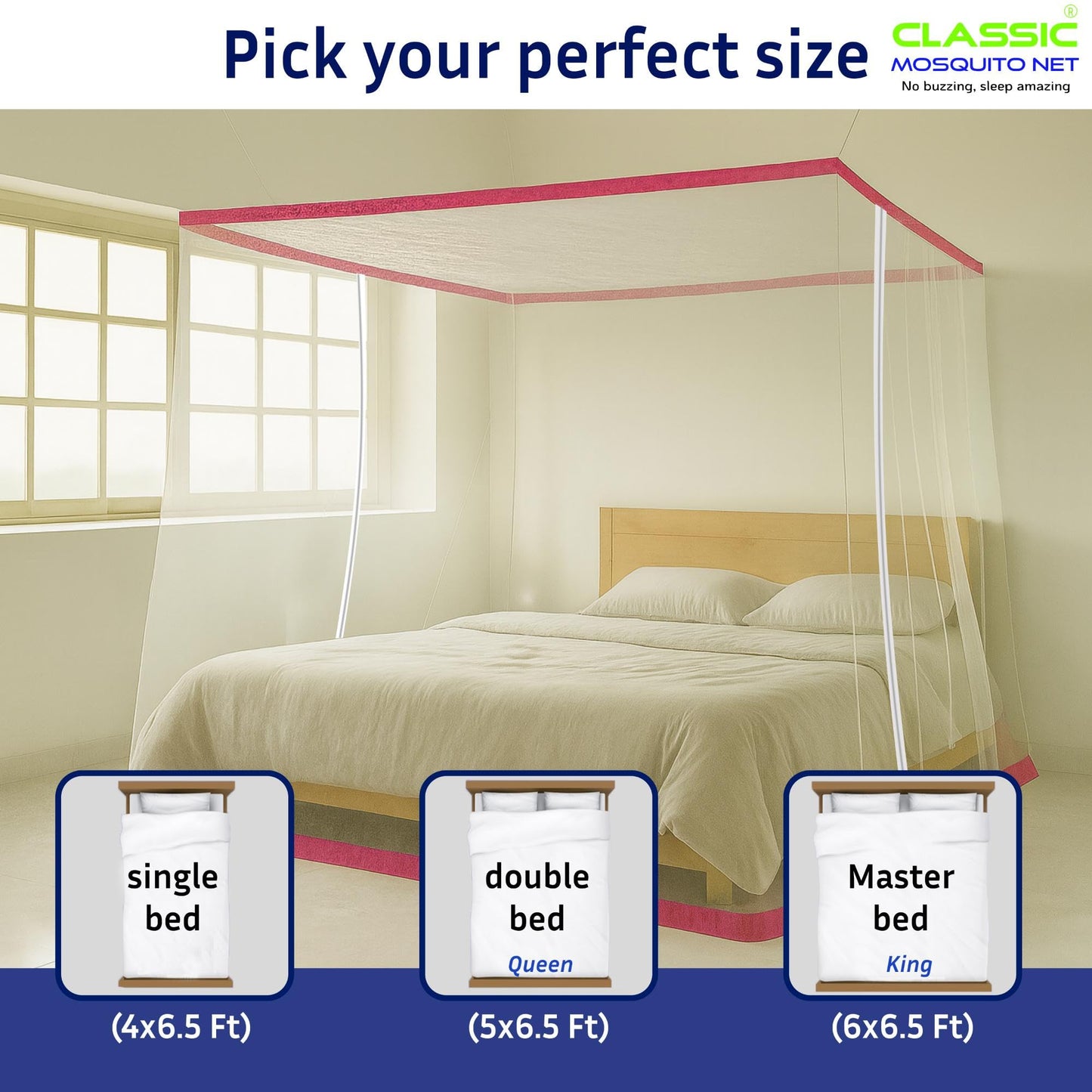 Classic Mosquito Net polyester - Durable protection from insects