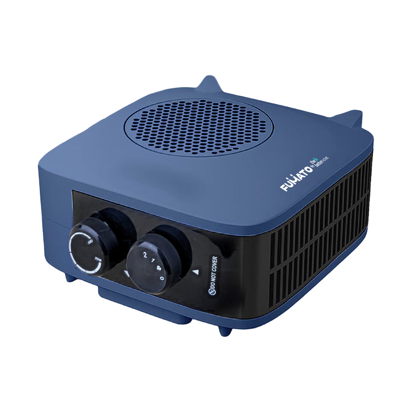 Fumato 2000W Heater - Stylish navy blue for any decor