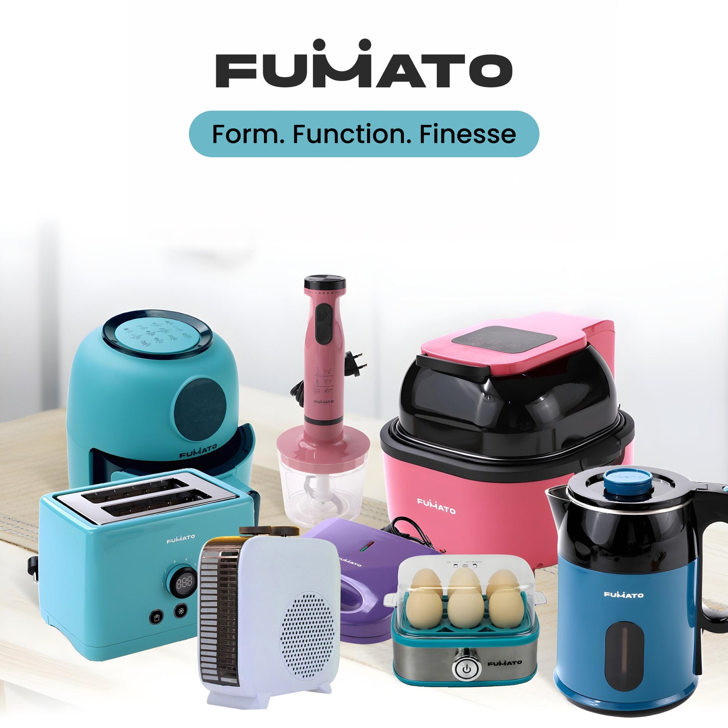 Fumato electric heater - portable room warming solution