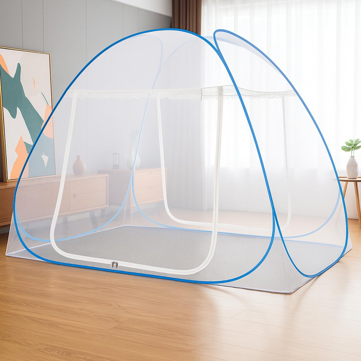 Evafly mosquito net - essential for double bed comfort