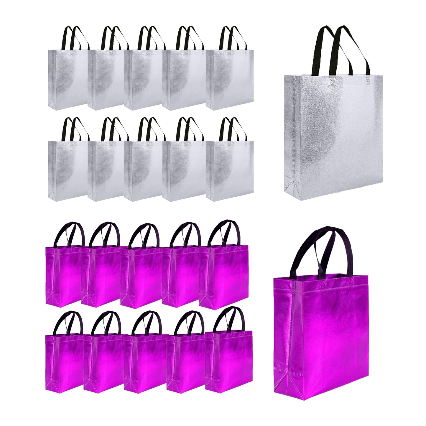 Evafly gift bag - elegant metallic design use case