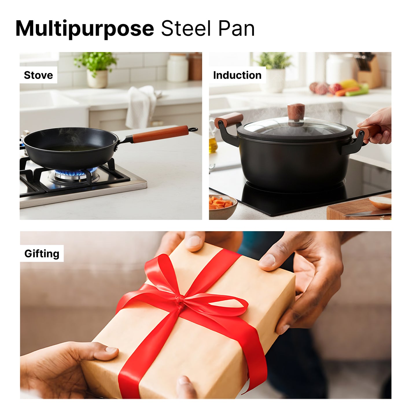 The Better Home cast iron frying pan - great for baking frittatas