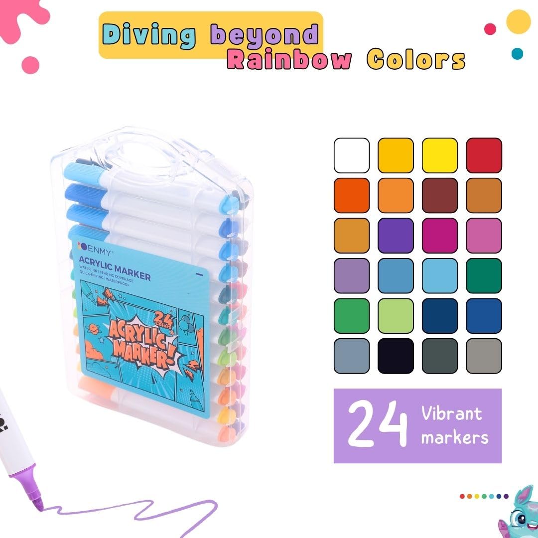 Tinker Squad washable markers - suitable for all ages