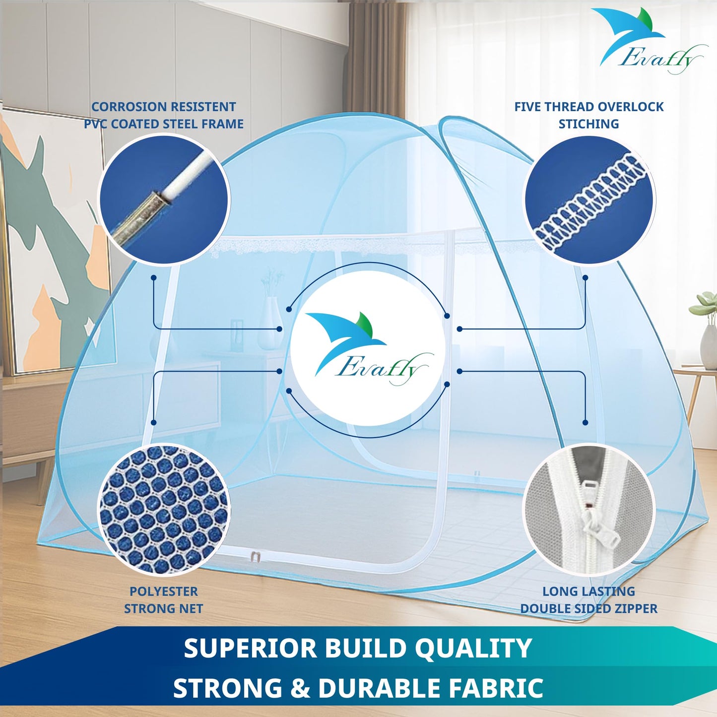 Evafly mosquito net - outdoor camping