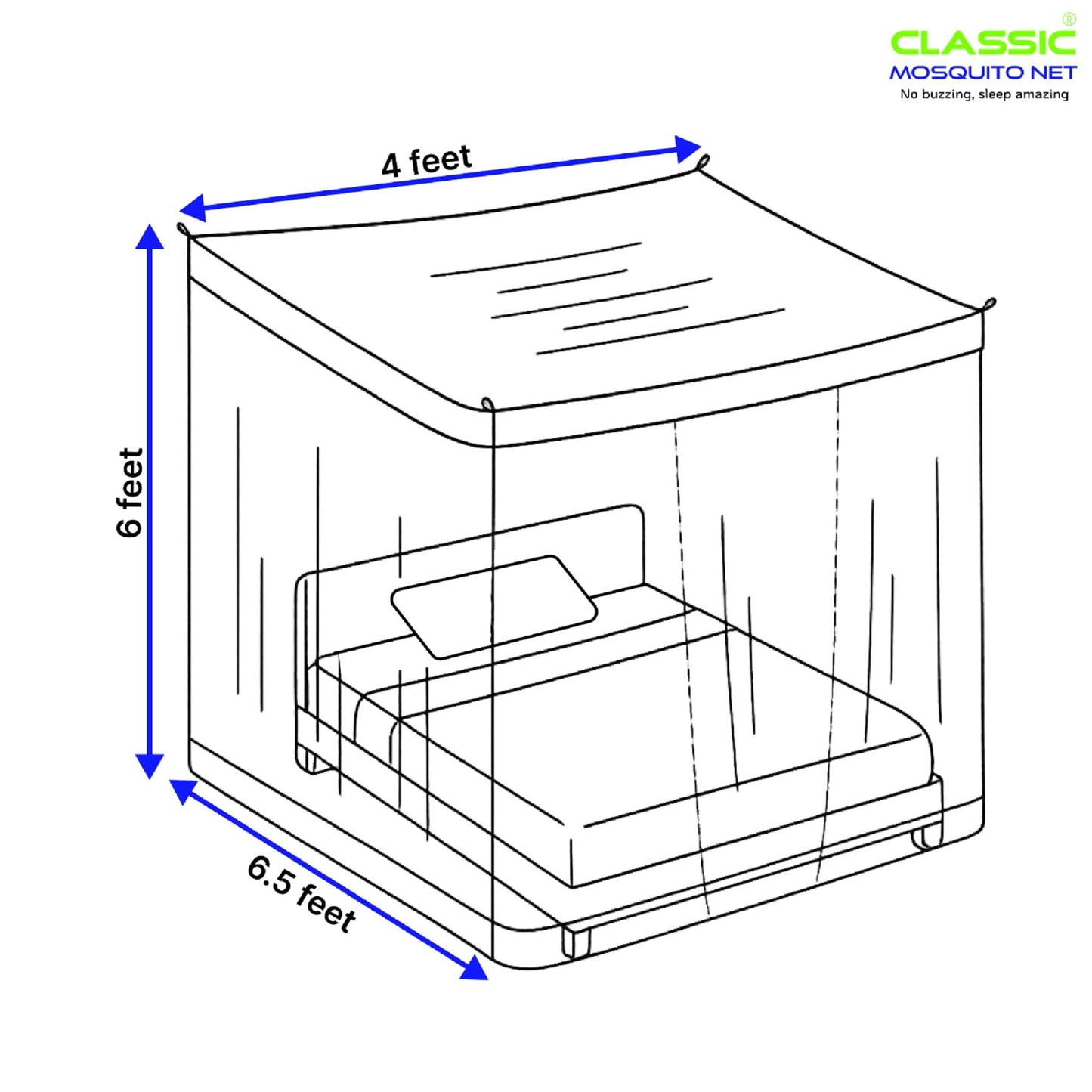 Elegant Mosquito Net for Bedroom - Safe and stylish