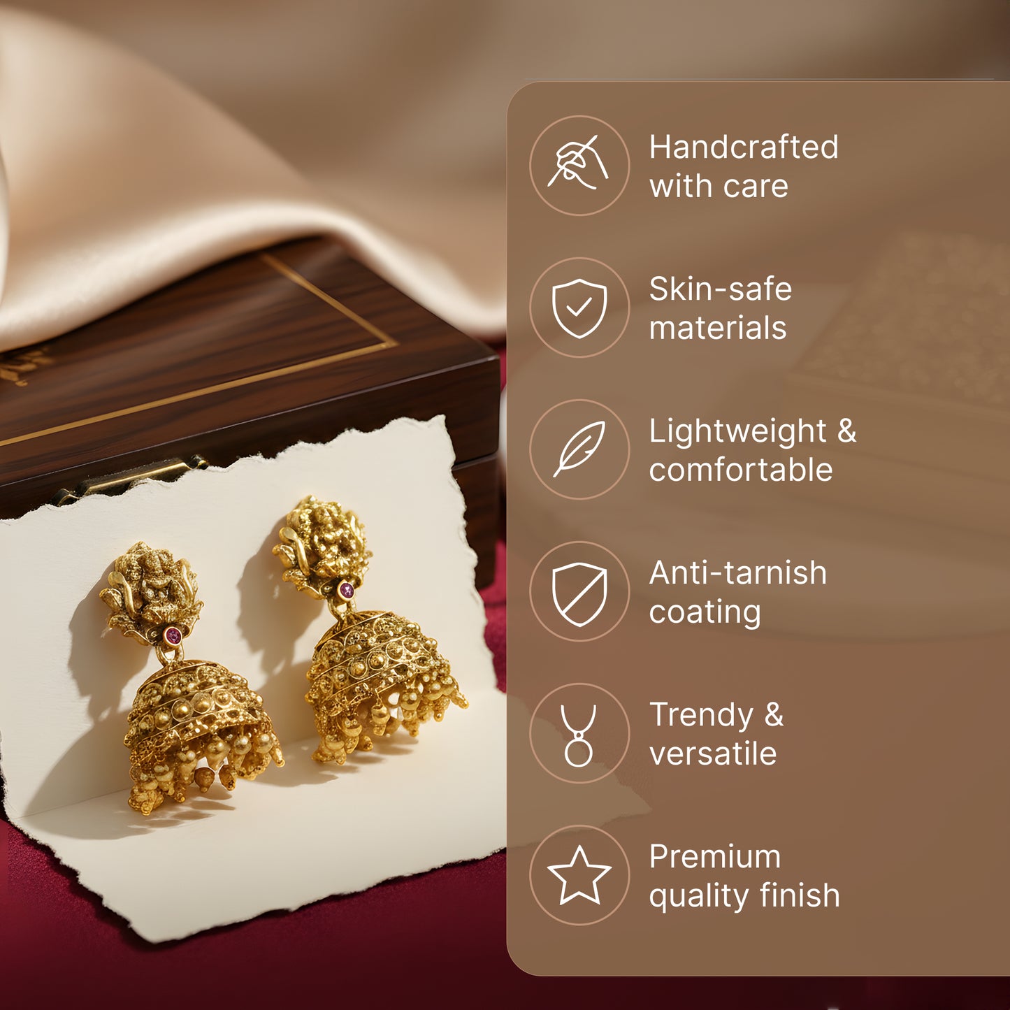 Yellow Chimes goddess pendant necklace - cultural celebrations