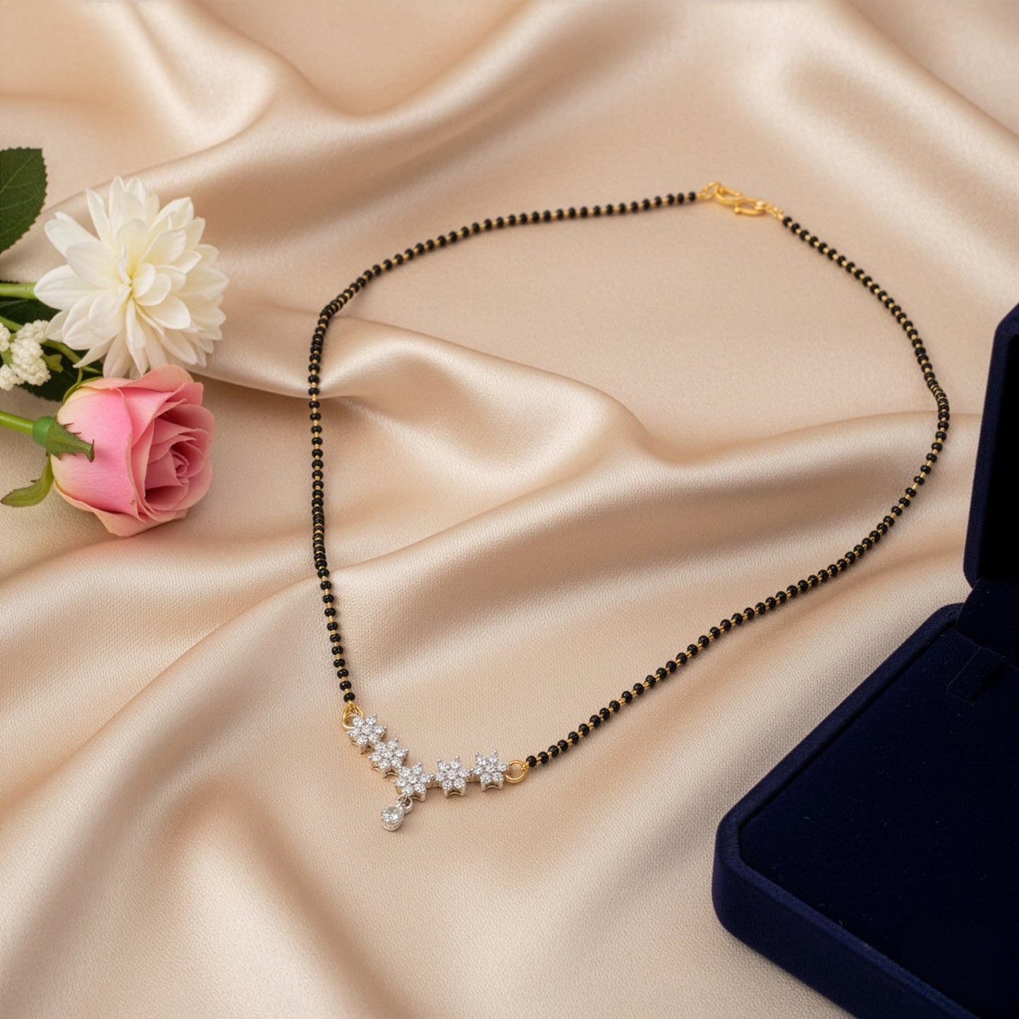 Yellow Chimes mangalsutra - elegant daily wear for women