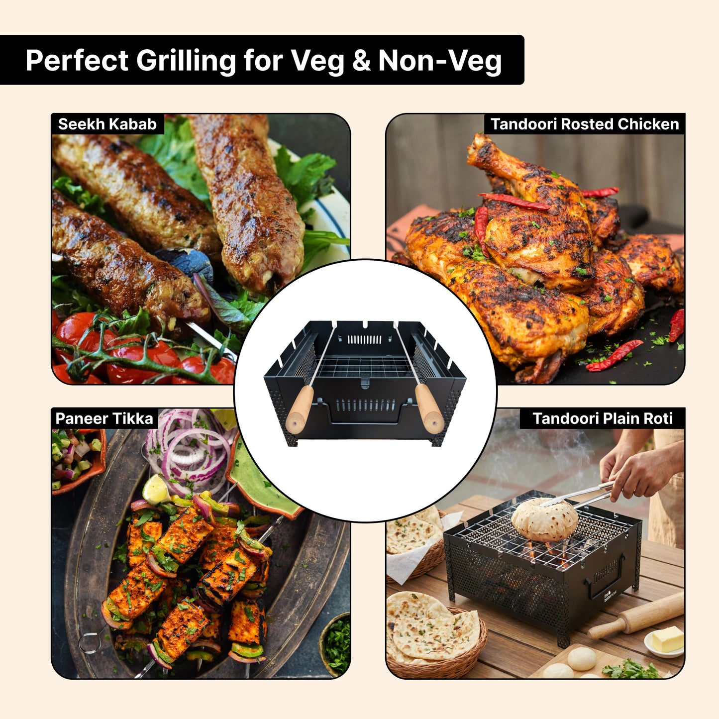 The Better Home portable barbecue grill - camping essentials
