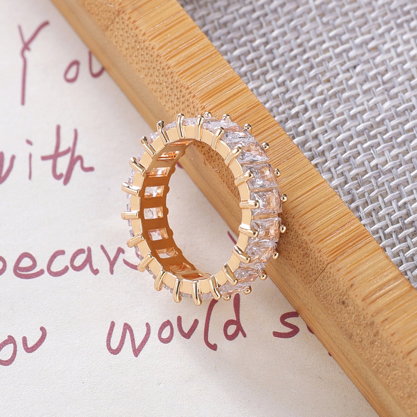 Yellow Chimes women's ring - classy gold jewelry for occasions