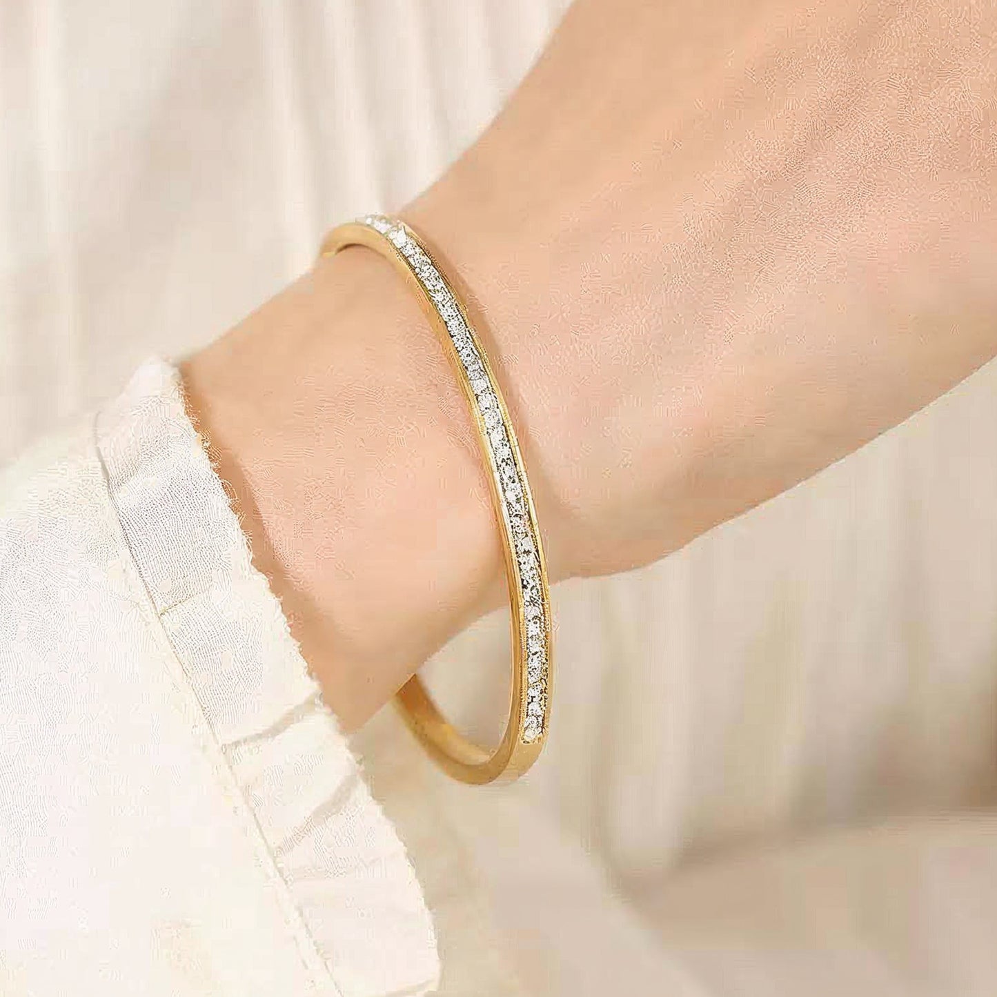 Yellow Chimes Fashion Bangles - Chic for casual outings