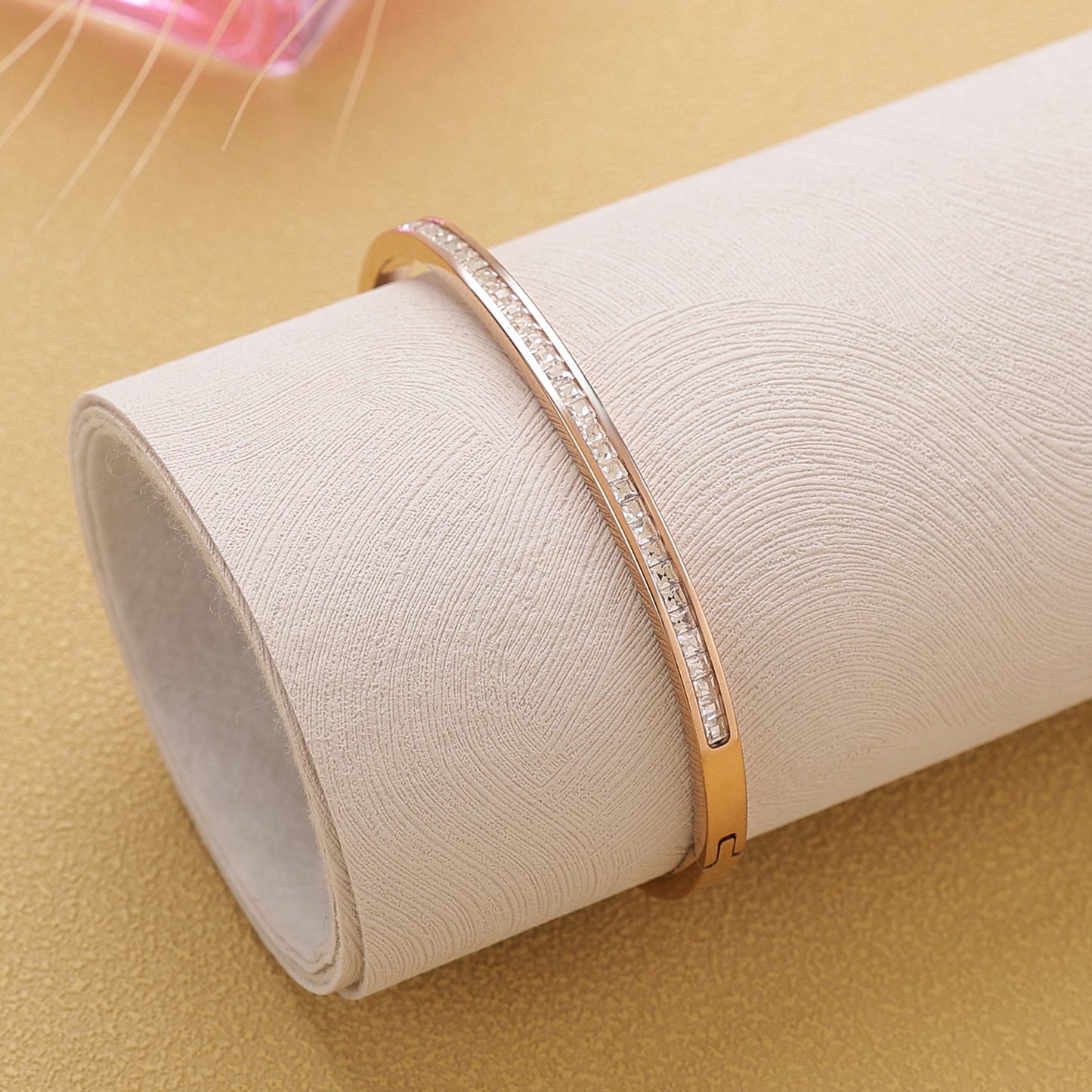 Yellow Chimes gold bracelet - everyday wear for school