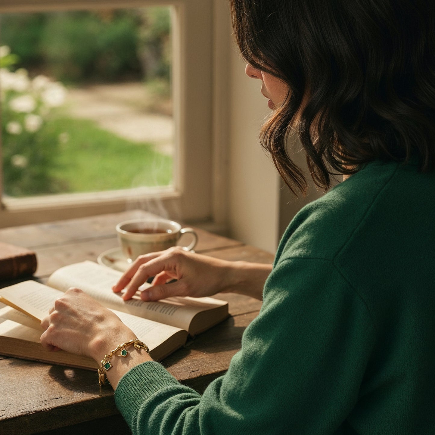 Yellow Chimes charm bracelet - colorful gift for special occasions