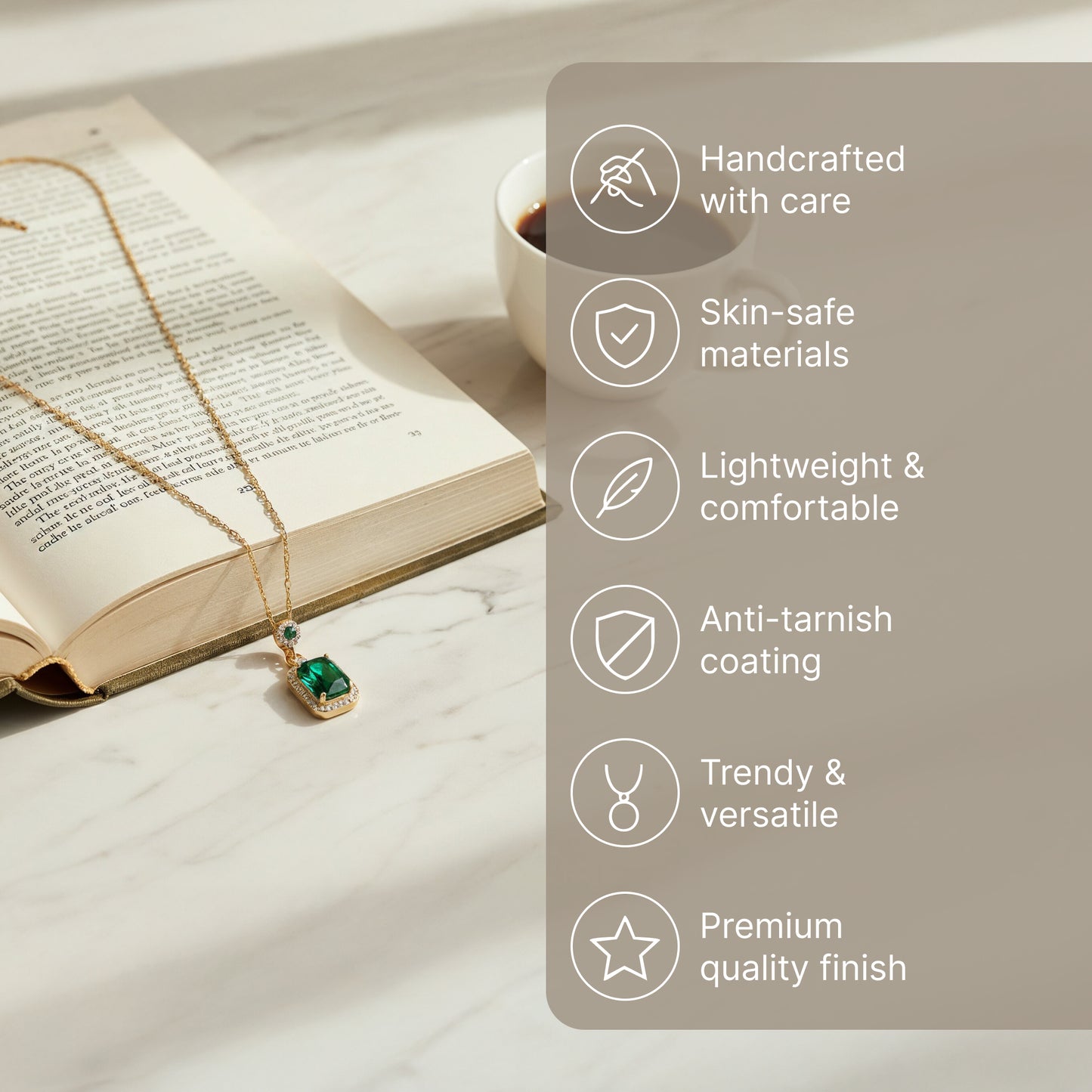 Yellow Chimes women's jewellery - versatile daily wear