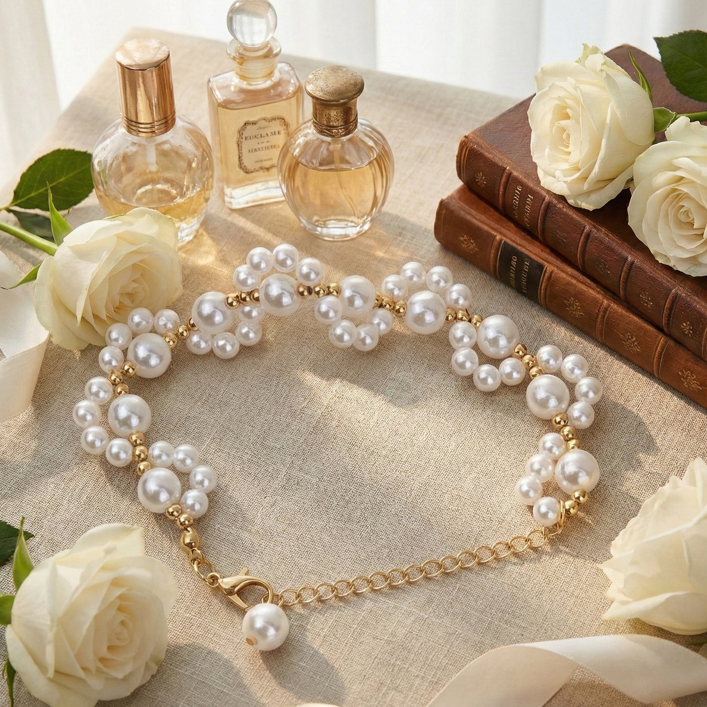 Yellow Chimes pearl bracelet - Thoughtful gift for anniversaries