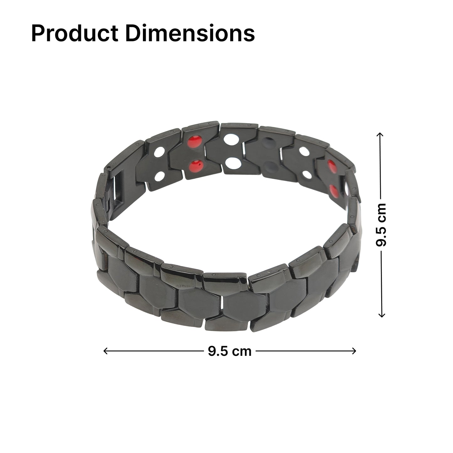 Yellow Chimes stainless steel bracelet - modern men's fashion