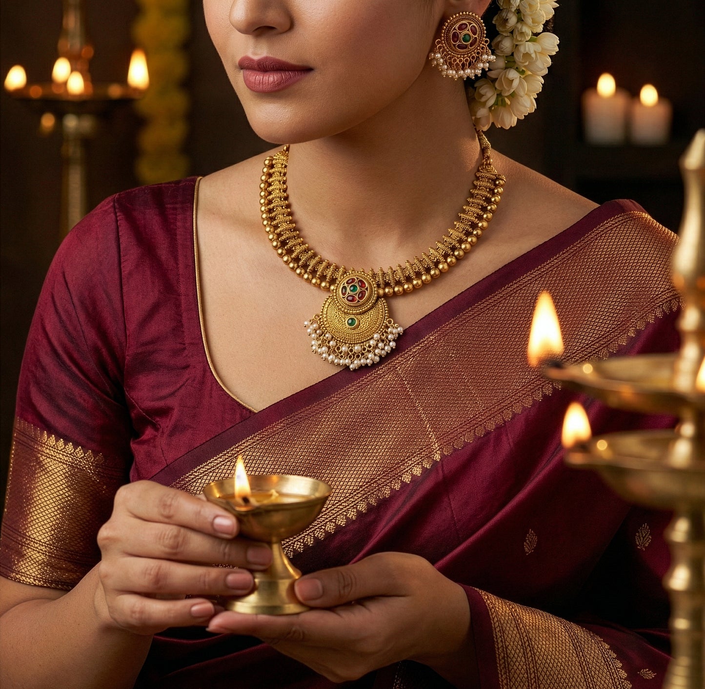 Yellow Chimes gold plated jewellery - elegant gift option